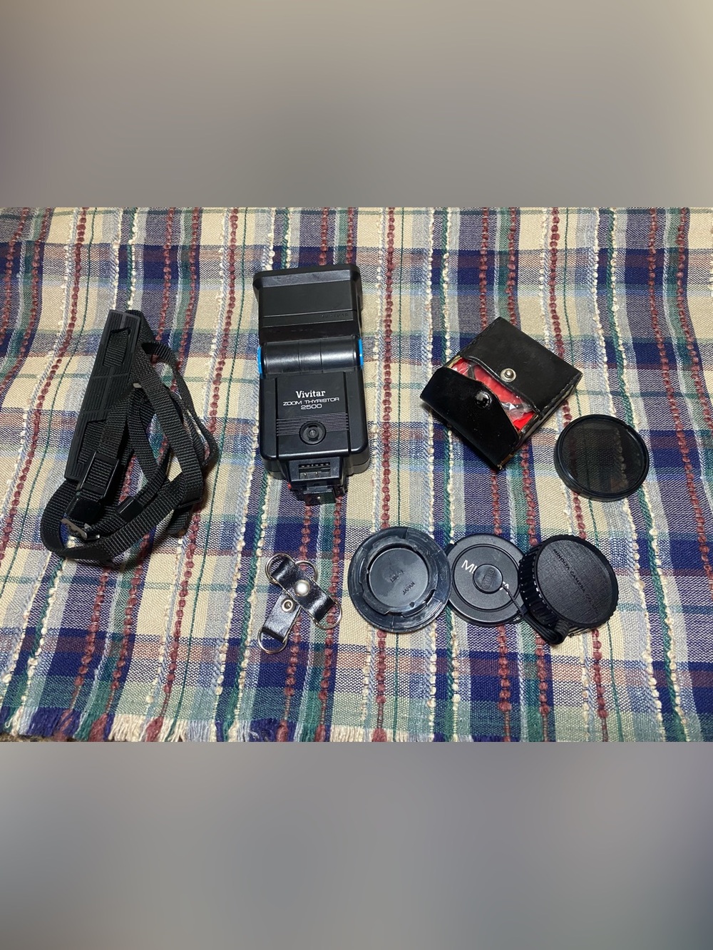 Vintage Lot of Camera Parts and Lens Accessories